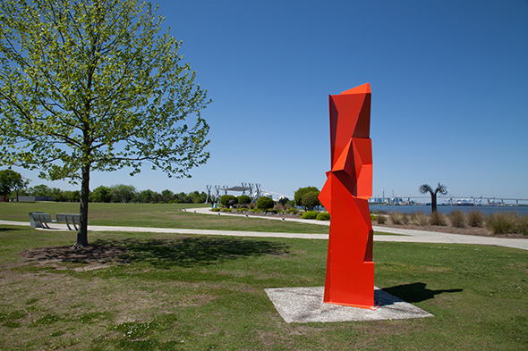 Outdoor Sculpture at North Charleston Waterfront Park