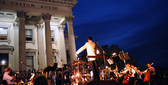 Charleston Symphony Orchestra Sunset Serenade Concert at Piccolo Spoleto