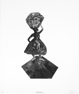 Strawberry Woman, 2013, by Kara Walker (American, b. 1969), lithograph on paper, museum purchase, 2015.005.0003.