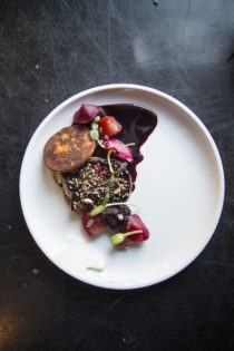 Chef Greg Garrison Prohibition fois gras beets