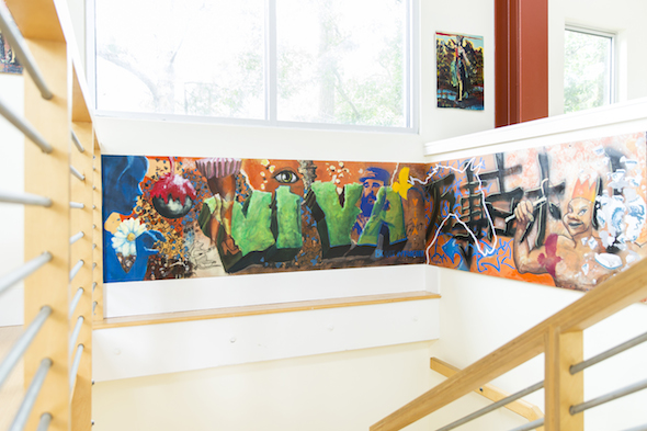 Molly B. Right and David Boatwright art collection